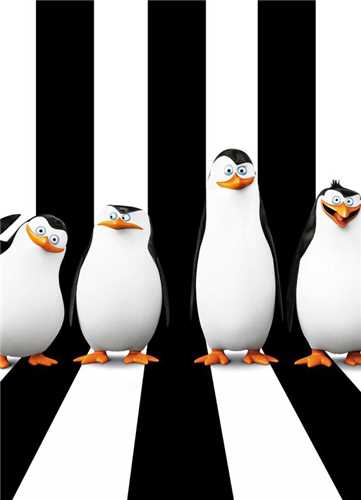 تابلو انیمیشن پنگوئن های ماداگاسکار  18*13 سانتی متر