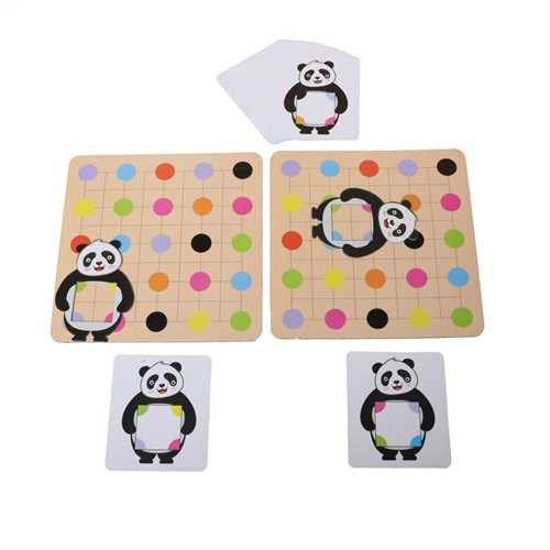 بازی رنگ بین (زرافه)