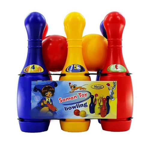 اسباب بازي بولينگ 6 تايي (سمن تويز)