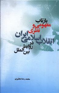 بازتاب مفهومی و نظری انقلاب اسلامی ایران در روابط بین الملل